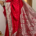Mohini (मोहिनी) – The Mesmerizing Red Silk Elegance : Signature Red Silk Saree