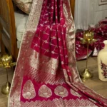 The Maharani's Rose - Rajvastra (राजवस्त्र) : The Magenta Masterpiece