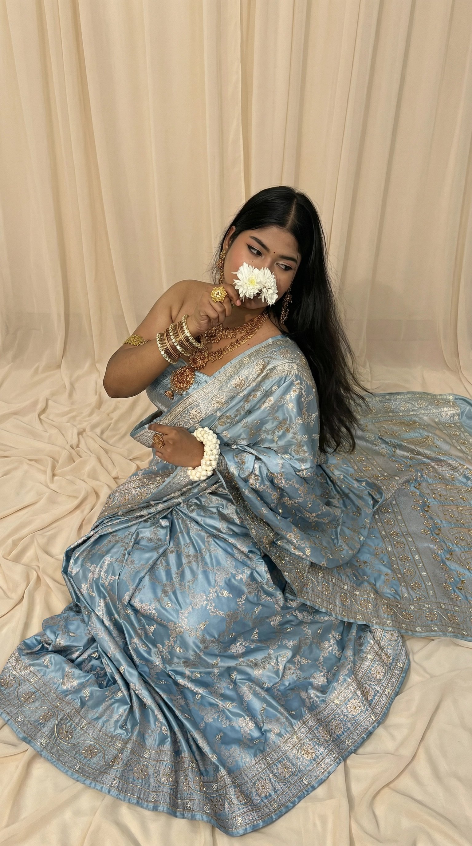 Nilambuja(नीलाम्बुजा):  "The Blue Lotus"